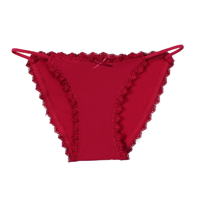 Silk pants, sexy underwear, thin strap, Amazon