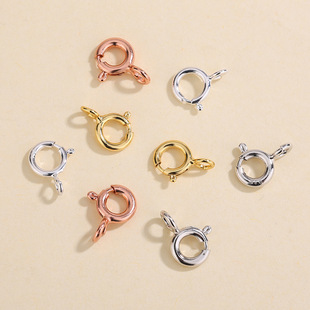S925���y���ɿ����DIY�ֹ��^β���^��β�B�ӿۏS�����lֱ�N�y��