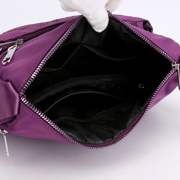 New casual single-shoulder crossbody bag, Oxford fabric bag, simple and fashionable European and American women's bag, cross-border one-piece delivery worldwide undefined