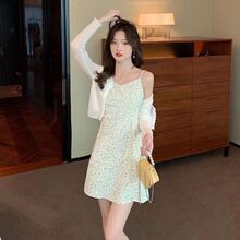 С������������ȹ+��ɫ�_���д������ɵ��ް��黨�����B��ȹ����