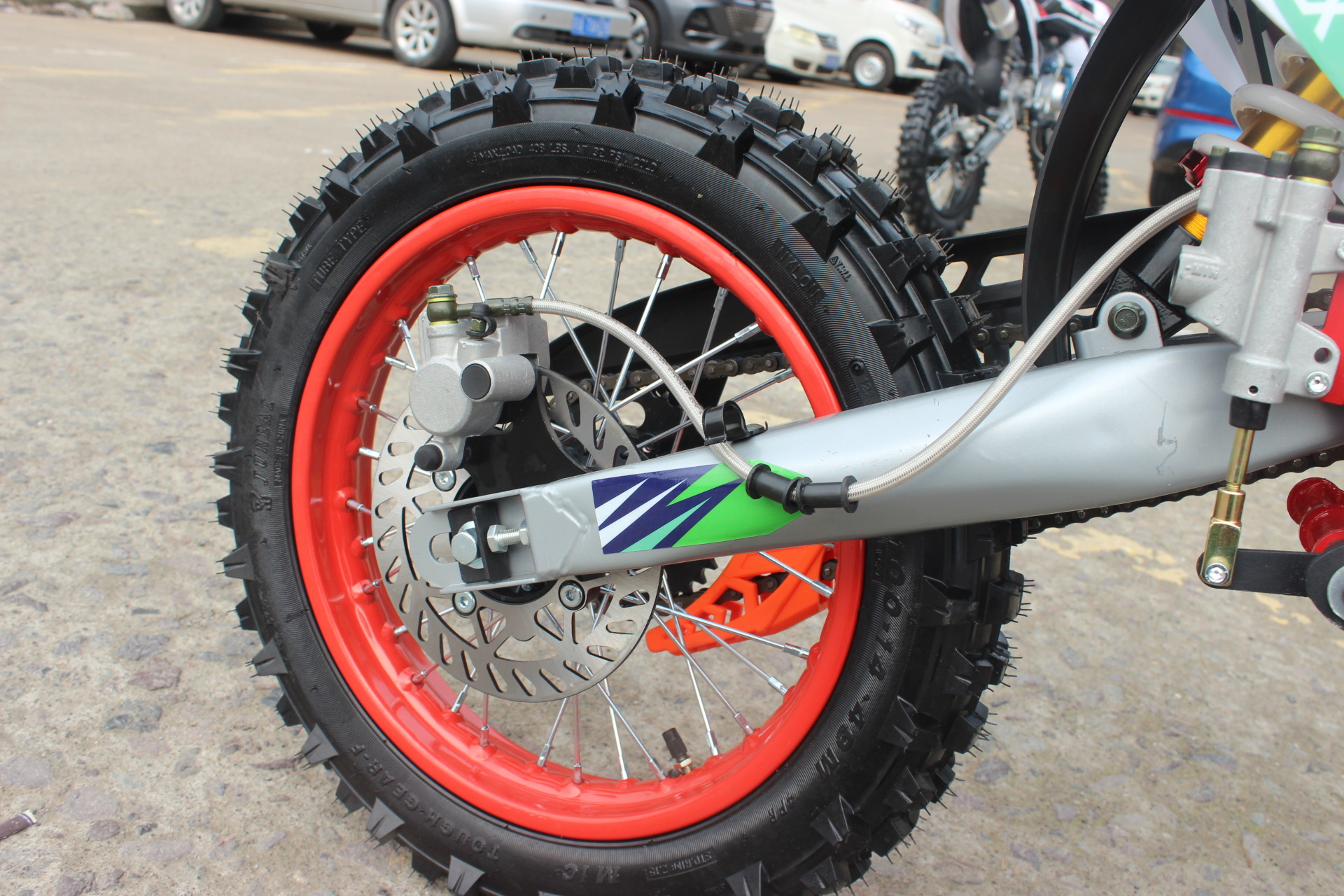 Foreign Trade Export 125Cc Large Off-Road Motorcycle, Brand New High-Specification Mountain Racing Two-Wheeled Off-Road Racing Bike