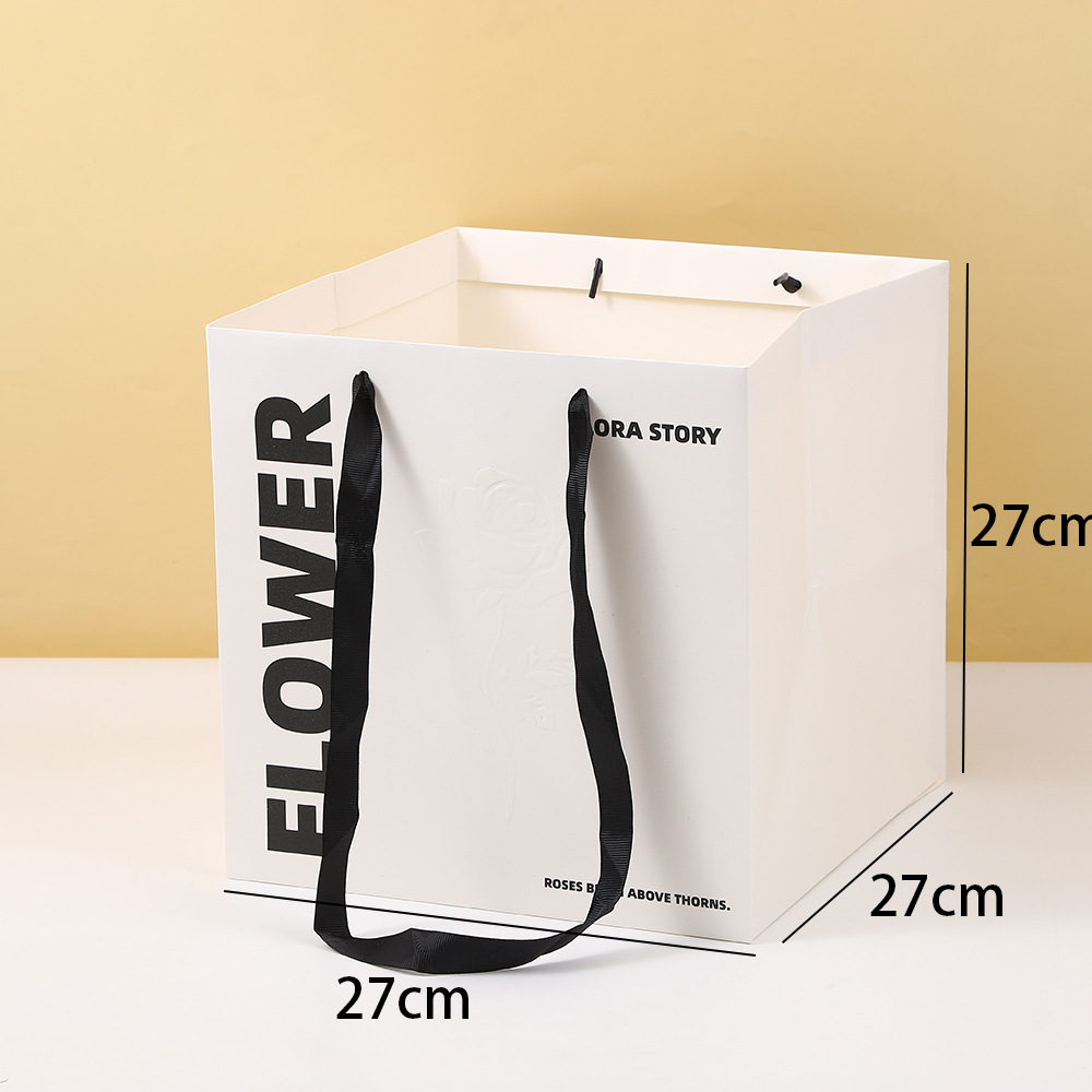 양각 장미 큰 사각형; 하나