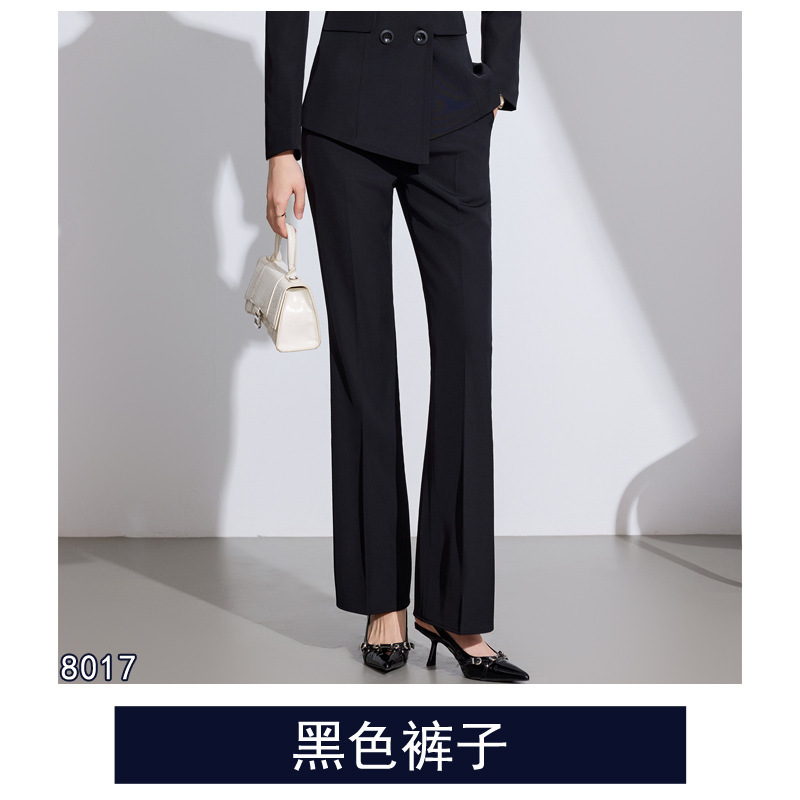 红色职业套装女美容会所技师工作服售楼部前台接待医美咨询女套裤|undefined