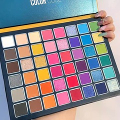 beautyglazed 48色眼影兒童舞台妝cos玩妝彩色眼影盤歐美ins