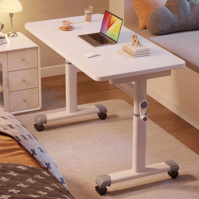 Desk, Movable Computer Desk, Adjustable Desk, Bedroom Bedside Table, Student Home Simple Desk, Children's Study Desk