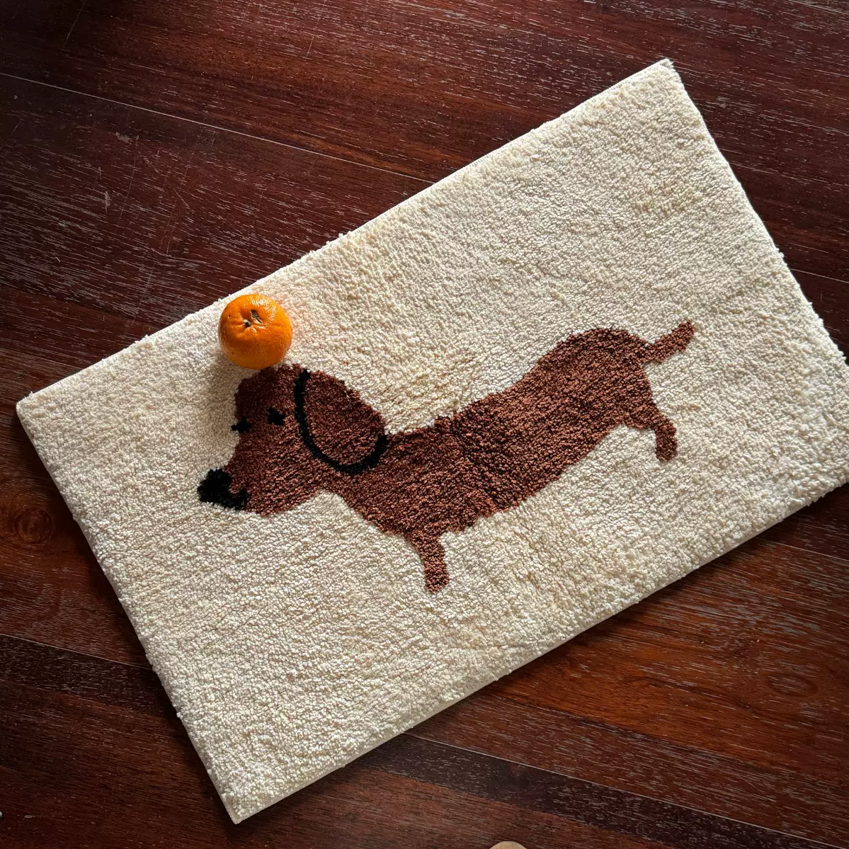 韩式猫狗仿羊绒地垫吸水防滑厕所卫浴脚垫柔软亲肤客厅卧室地毯