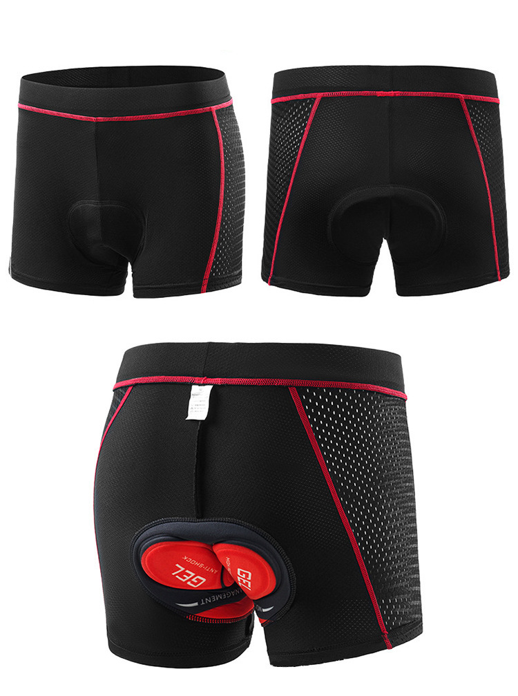 Breathable Cycling Shorts For Men, Moisture-wicking Padded Undershorts_voghion.com