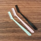 Маленькая пластиковая расческа, щетка для бровей для ресниц, база под макияж, оптовые продажи