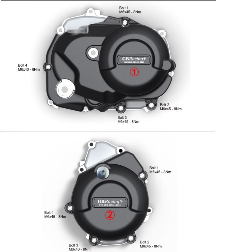 Suitable for Honda Cross Cub cub cc110 2023 modified engine anti-fall protective cover side cover