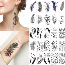 �羳��Ʒ������ë�߼����������ֱ�С��������ֽTEMUŷ��Tattoo