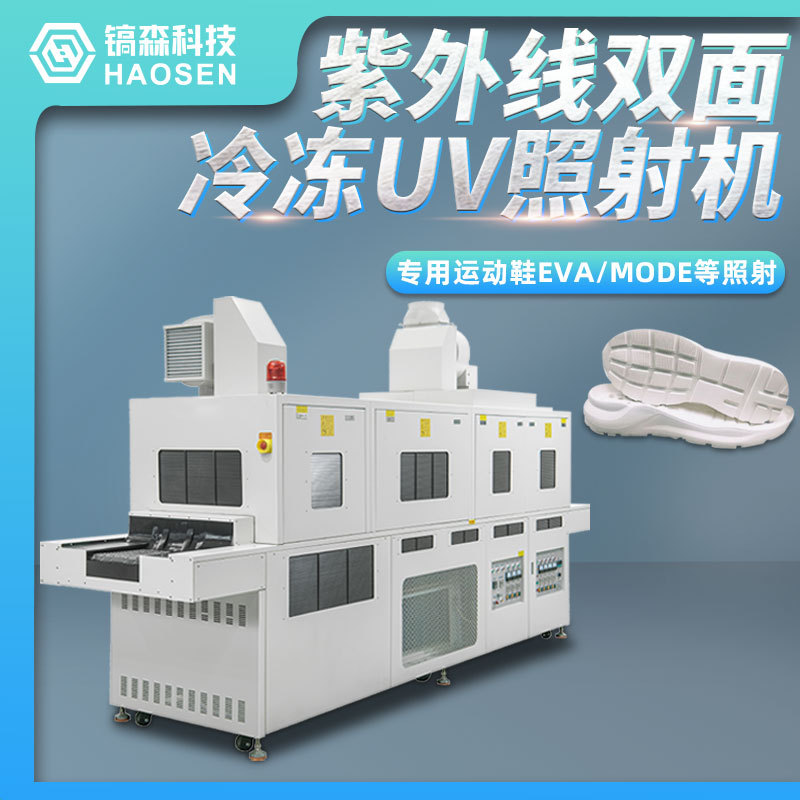 UV固化机隧道炉桌面 紫外线UV照射机 鞋底成型设备全自动UV照射机