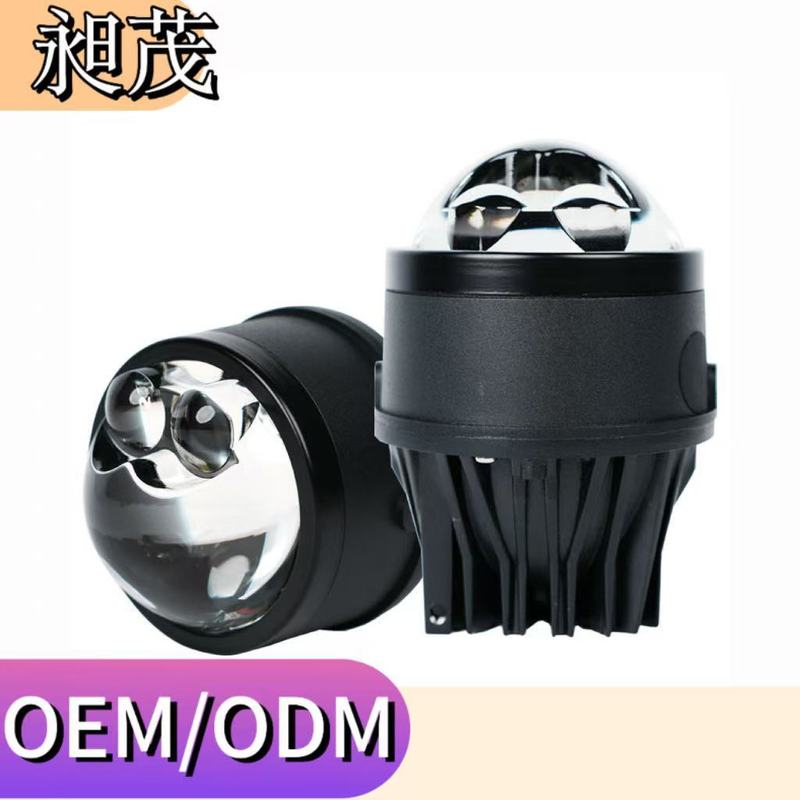 車用 LED ダブル直射フォグランプ ダブルフォーカスレンズ 3inch ハイパワー 75W 超高輝度レーザー防水効果 遠近|undefined