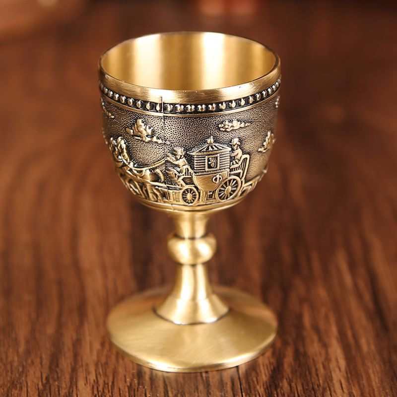 청동 성 마차 와인 잔 [대형 40ml]