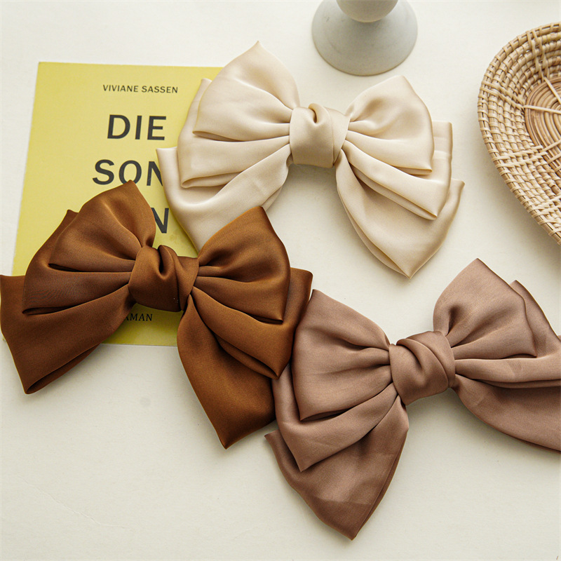 Women's Elegant Sweet Bow Knot Cloth Hair Clip display picture 8