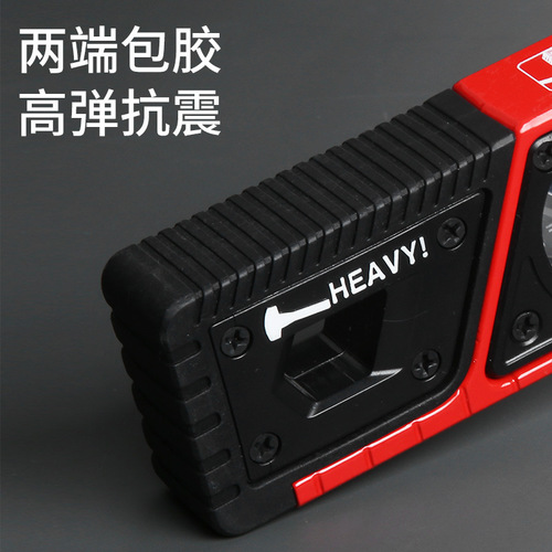 Level high-precision solid cast aluminum flat level industrial-grade aluminum alloy with strong magnetic fan small anti-fall balancer