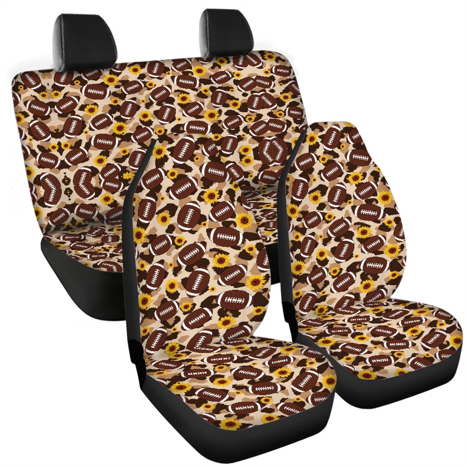 New AliExpress Planet Galaxy Elements Auto Accessories One Piece Customized Car Front and Front Seat Covers 5-Piece Set 4
