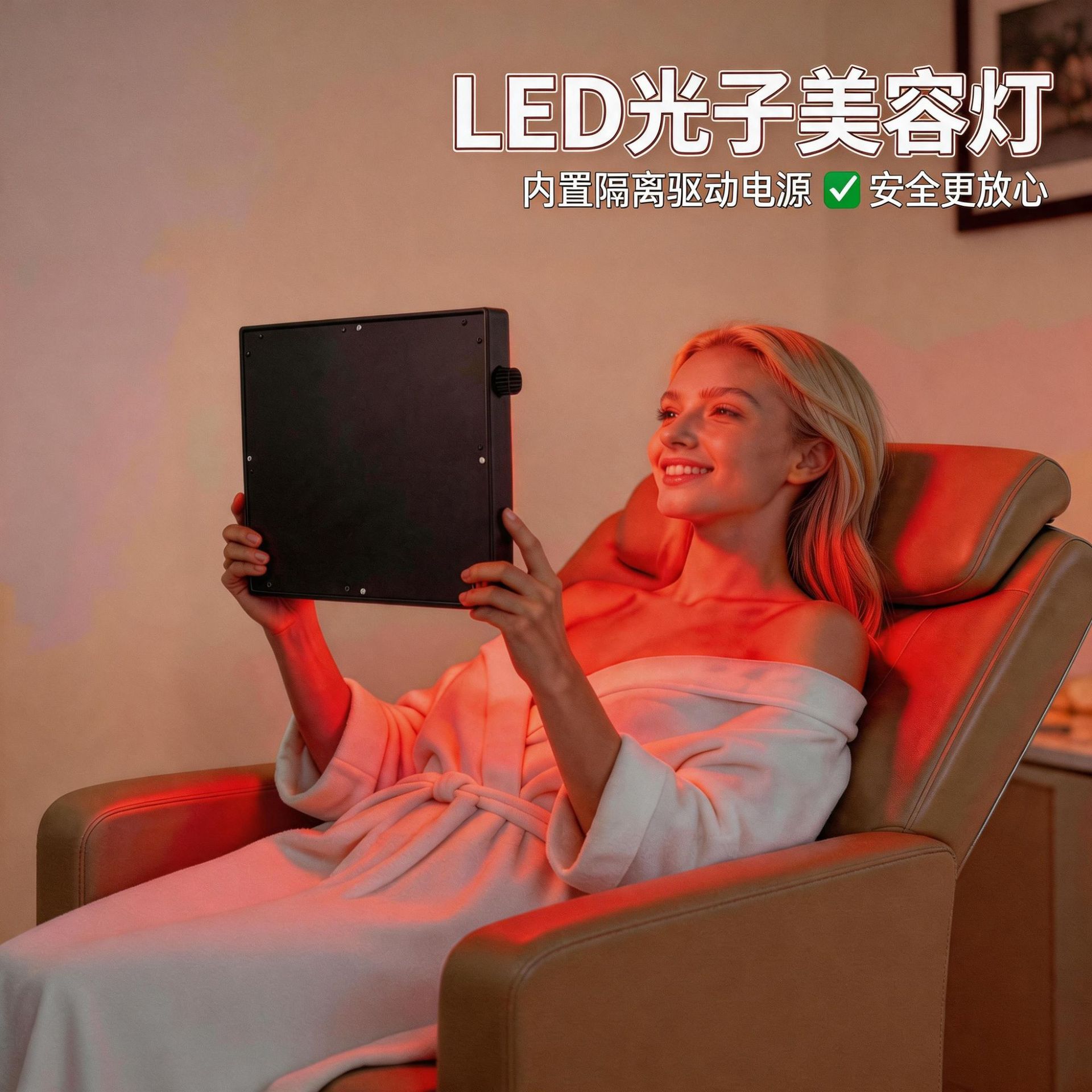 Lámpara de Terapia Infrarroja de Belleza 30W