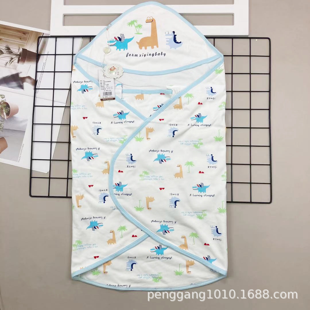 Xiying Beibi Newborn Two-sided printing pure cotton Cuddle