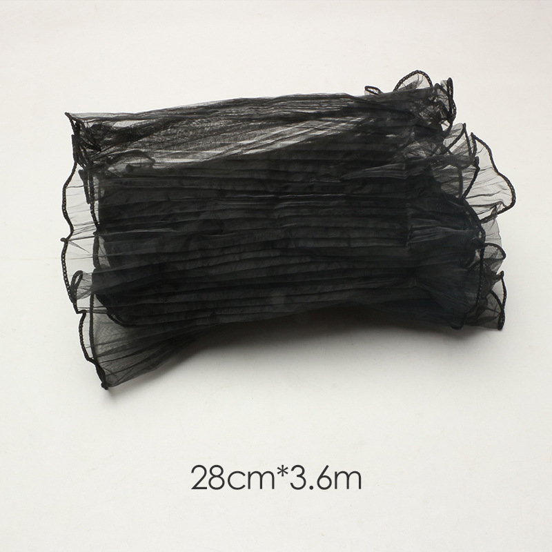 Hilo de aerosol de perlas de estilo coreano plisado hilo de perlas DIY bolsa de hilo de flores forro de hilo de malla de flores materiales de embalaje al por mayor