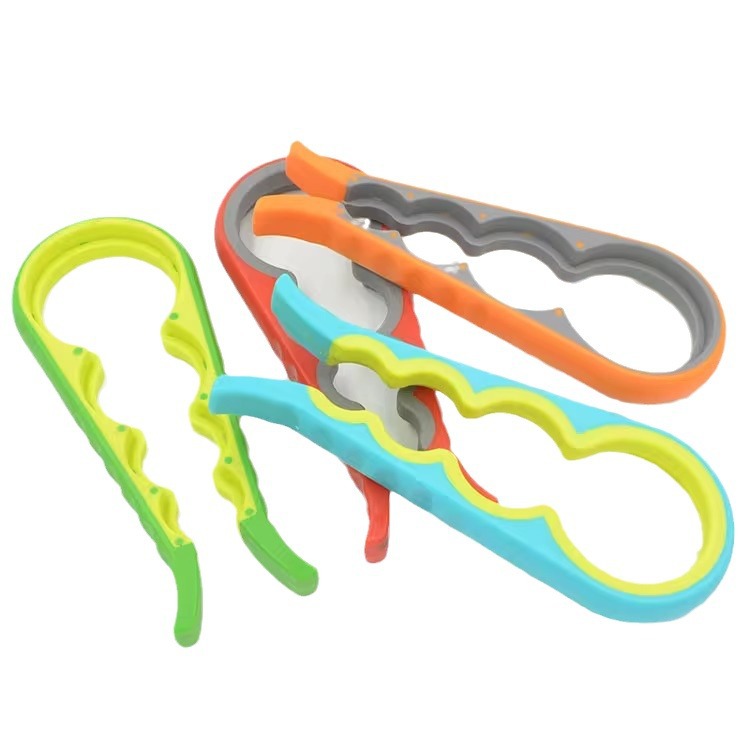 수동 캔 오프너 스크류 캡 아티팩트 노동 절약 스크류 캡 오프너 다기능 4 대 1 뚜껑 오프너 주방 가정용 단순