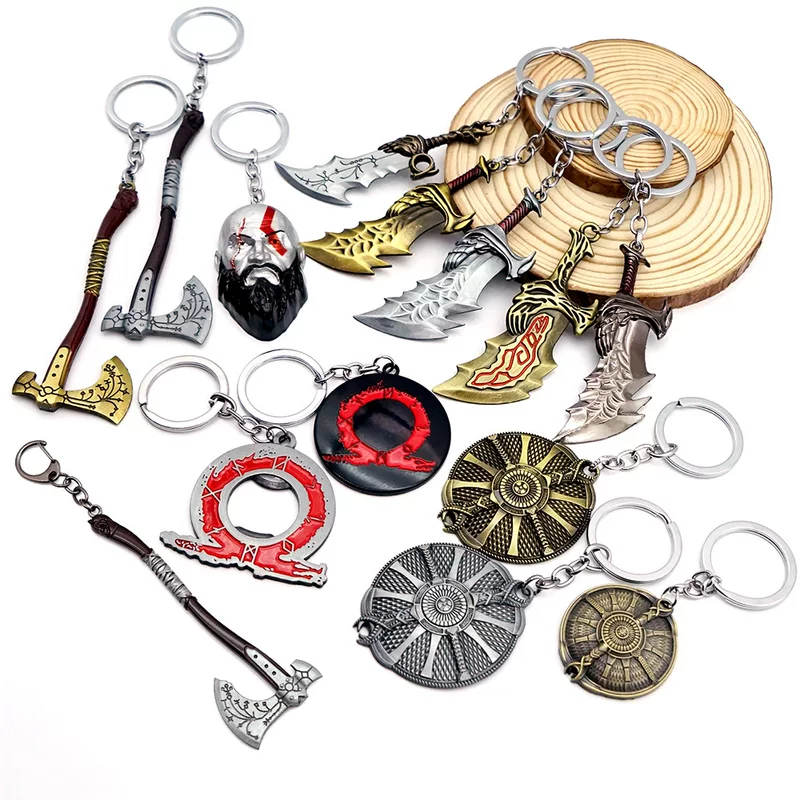 Бог Войны 4 Катос Ливана's Ax of the Bingxian Blade Катоc Chain Blade of the Blade Blade Key Buckle