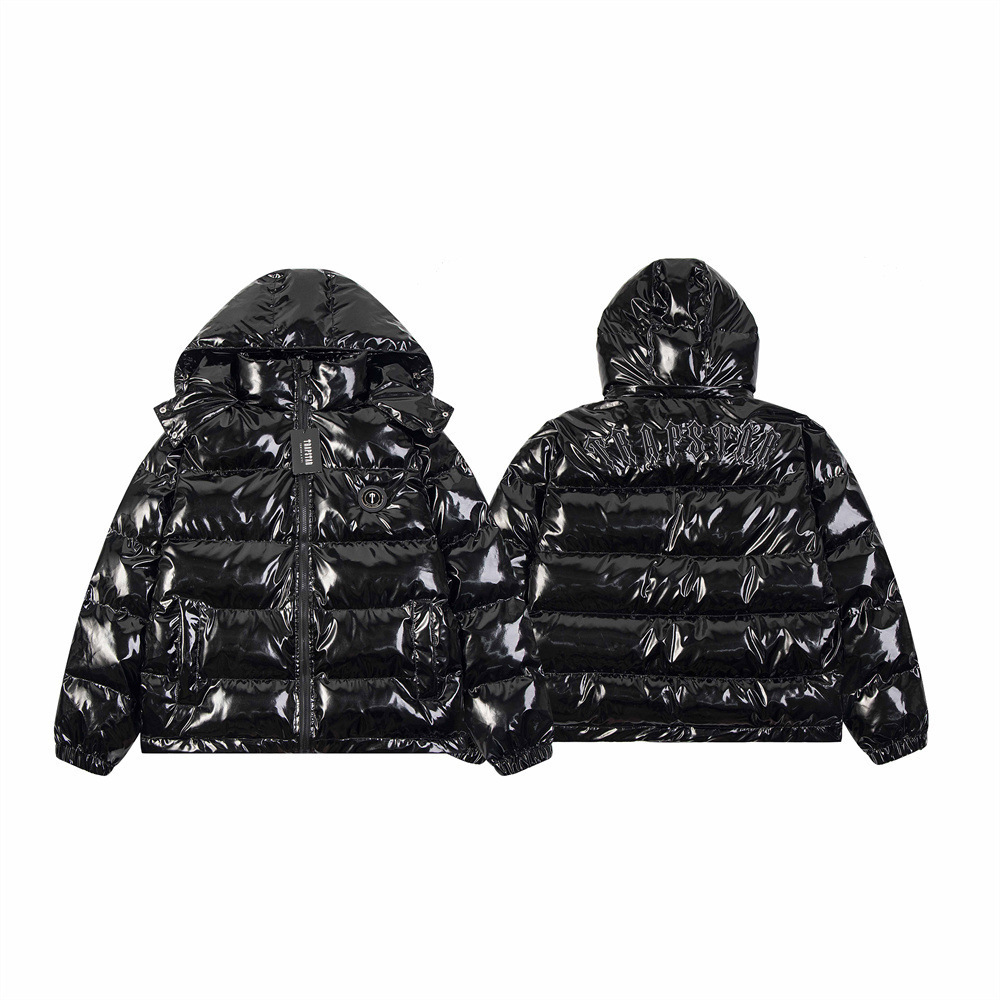 Trapstar Irongate Puffer Jacket Shiny Black