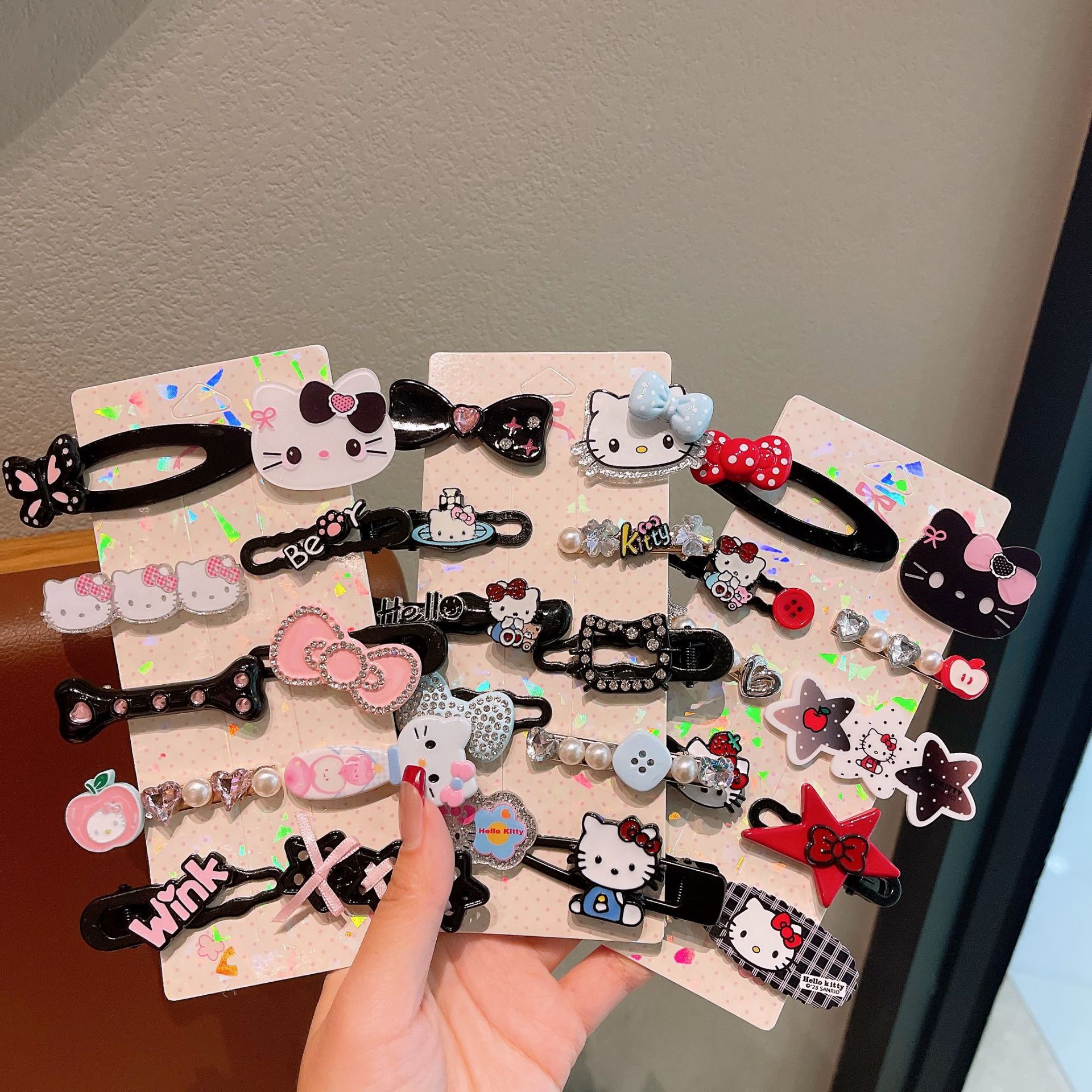 Kolomi clip de pelo para niños Sanliou dibujos animados para bebés clip de pelo lateral clip de pelo para niñas clip de pelo adornamiento para el pelo