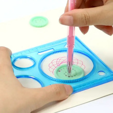 百变万花尺多功能尺子益智魔幻文具小学生几何图形儿童绘画模板尺