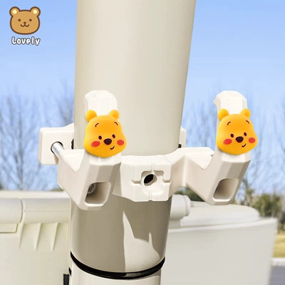 Other Electric Vehicle Accessories, Electric Bikes, Helmet, Backpack - column-type-double-hook-winnie-the-pooh
