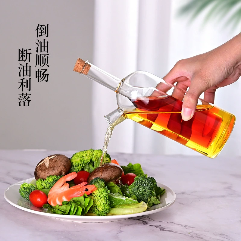 Manufacturer soy sauce vinegar bottle oil kettle sealed can fryer kitchen seasoning box seasoning bottle one pot dual-purpose without hanging