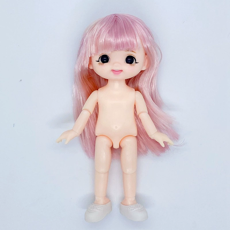Doll toy, 17 cm / 6 in, 3D body; color options X1–X9; headless, head, or naked-baby variants; Brand: Other