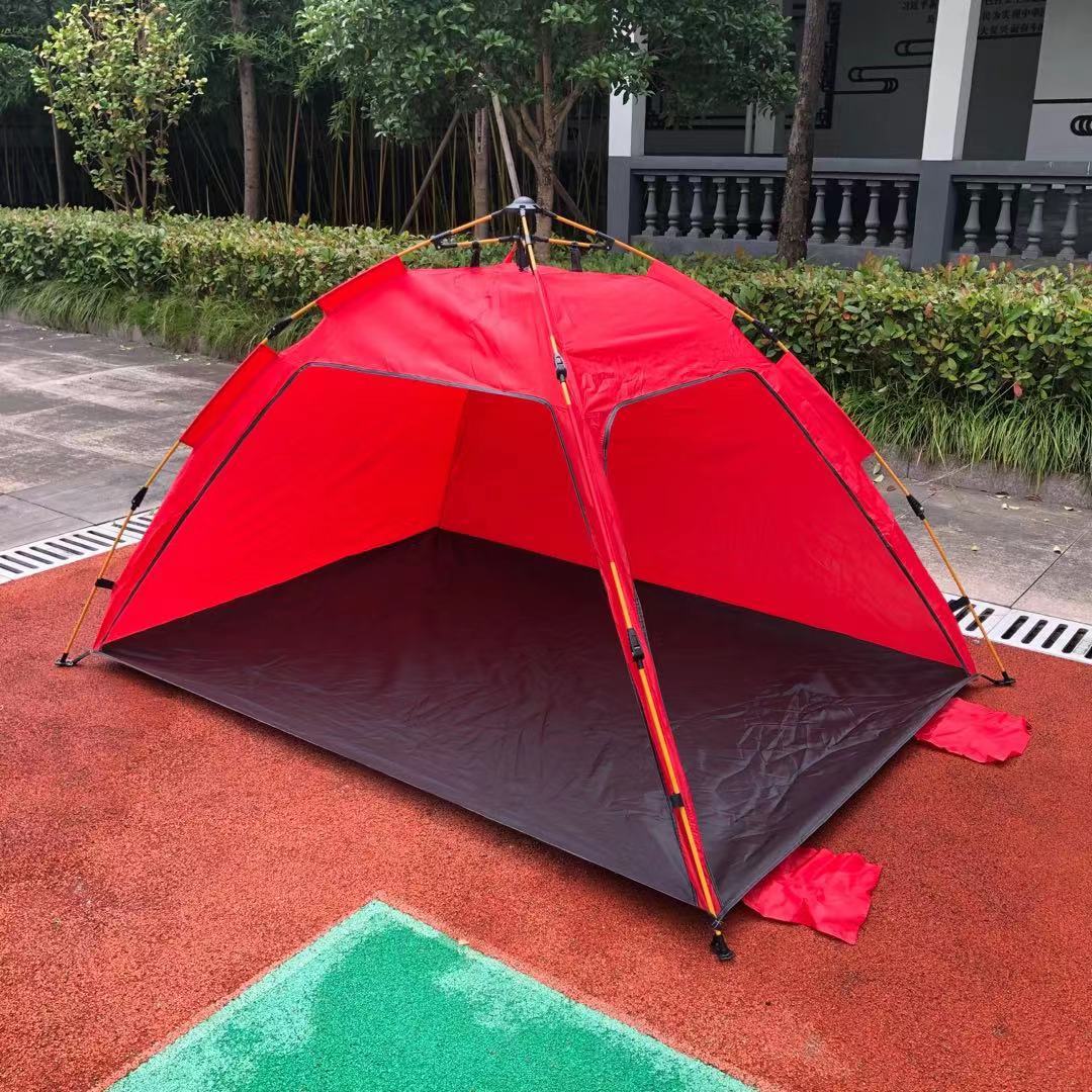Travel automatic beach tent for double for fishing