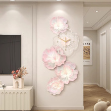 牡丹花电视背景墙装饰画入户门正对墙挂画高级感壁画走廊2023新款