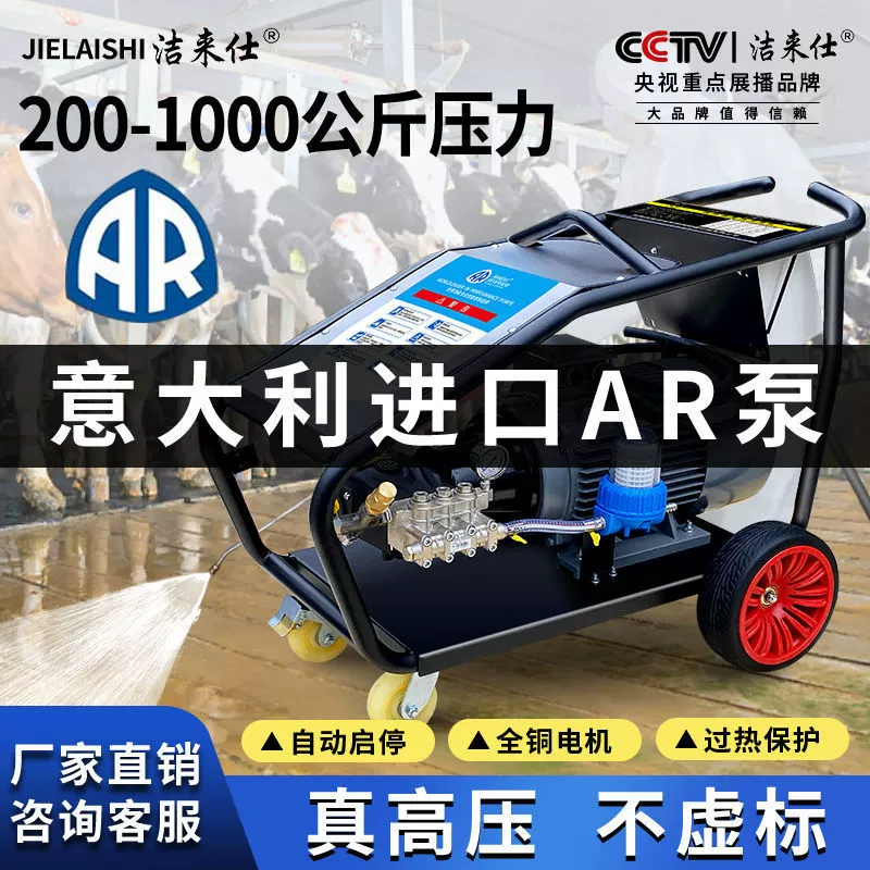 Импортный AR насос промышленная машина для высоконапорной очистки полностью автоматическая мощная мойка полов коммерческая 220В