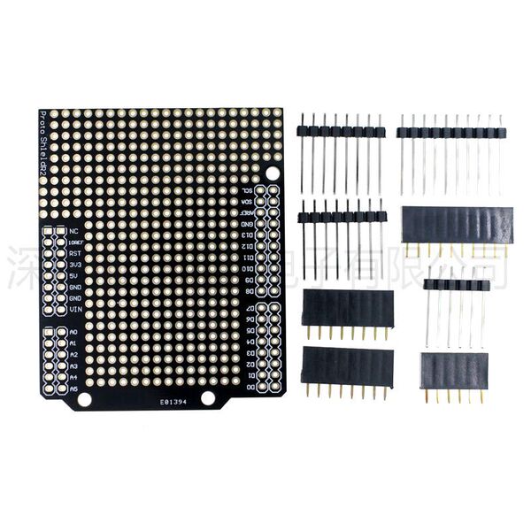 Proto Shield prototype extension PCB kit is compatible with UNO R3 black