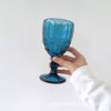 Ancient Red Wine Cup INS Wind Cup Glass glass European European retro green cold drink cup champagne cup