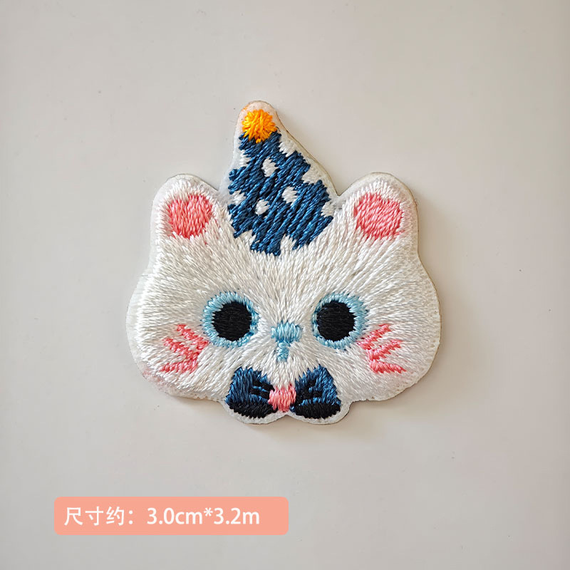 흰 고양이 머리