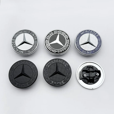 for Mercedes-Benz Hood Logo 57mm: Car logo