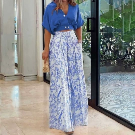 时尚休闲套装;连衣裙;女式衬衫