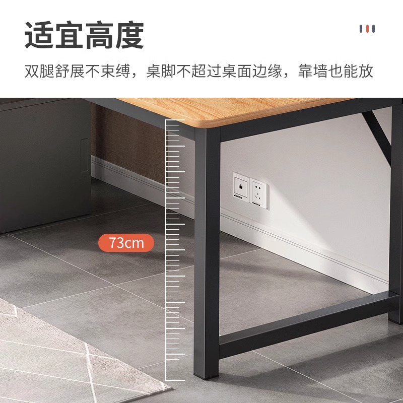 Escritorio de computadora simple escritorio de dormitorio escritorio de estudio de estudiantes escritorio de oficina de adultos escritorio de trabajo rectangular