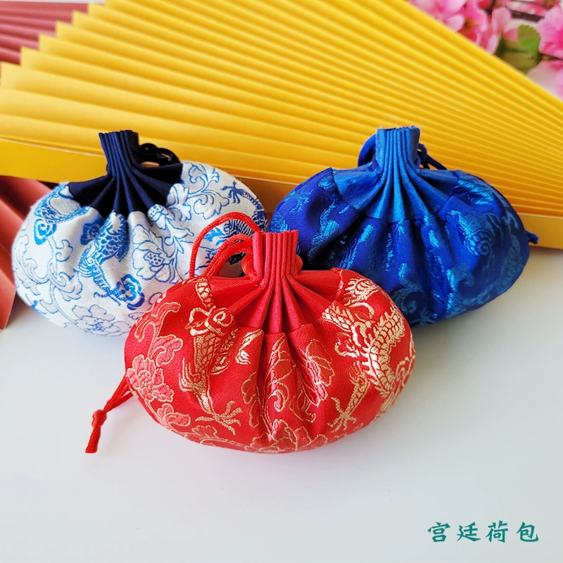 Huidi Мэн Дракон Лодка Фестиваль кошелек Длинная веревка висит на шее древний дворец ветра с полынью Дракон Саше пустая сумка на заказ