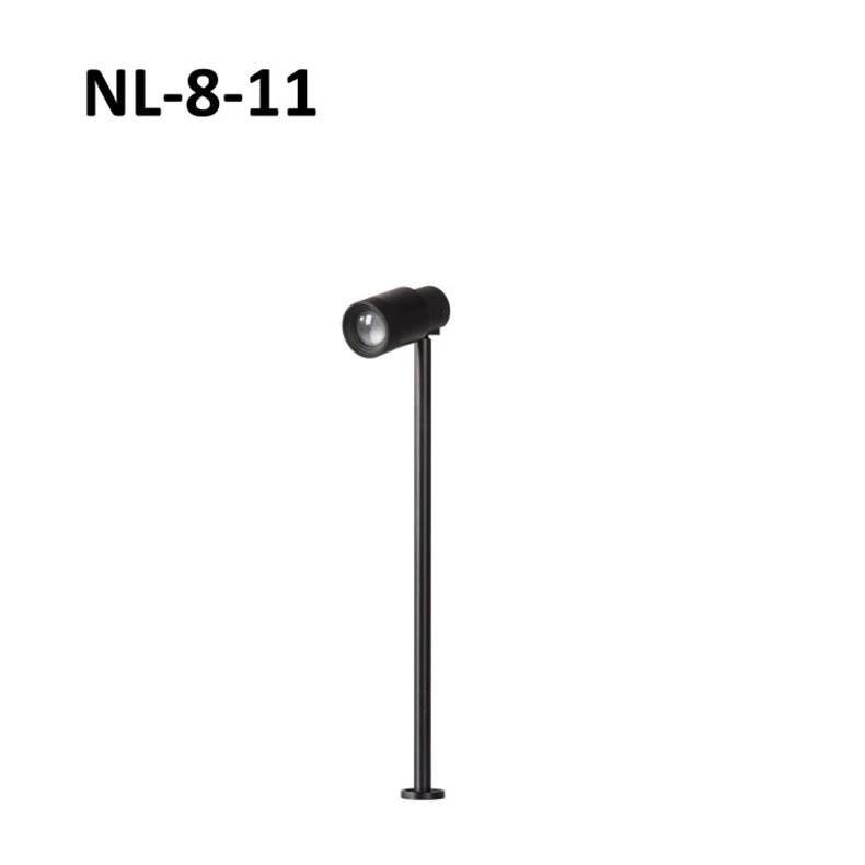 Светодиодный прожектор на длинной штанге с регулируемой яркостью и фокусировкой для музейных витрин, универсальный регулируемый прожектор для витрин.