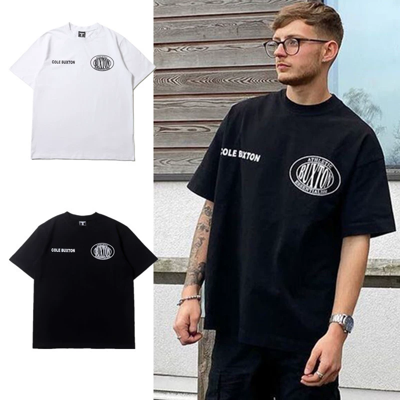 Американский стиль модный бренд уличный хип-хоп простая футболка с буквенным принтом для мужчин и женщин Повседневная Свободная High Street оригинальный с коротким рукавом