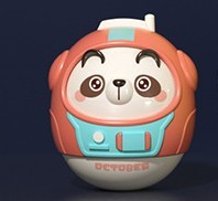 Children's tumbler toy large biteable baby baby educational early education tumbler toy wholesale