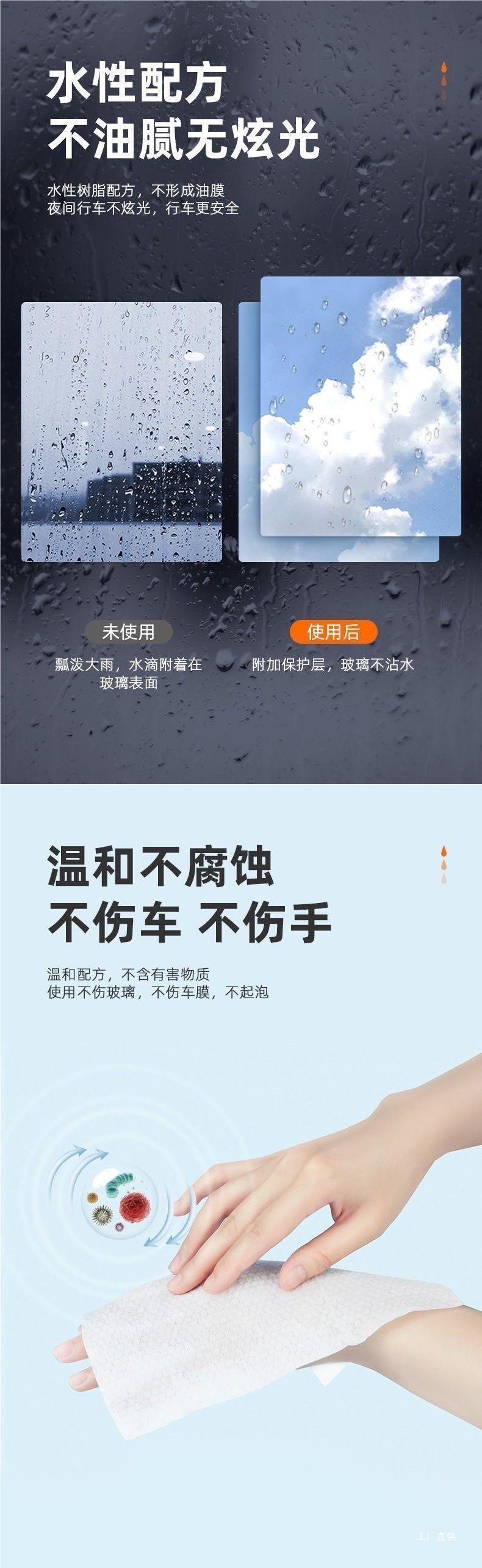 Anti-Fog Agent Car Windshield Rainproof Spray Car Anti-Fogging Car Winter Window Long-Lasting Defogging Peihui