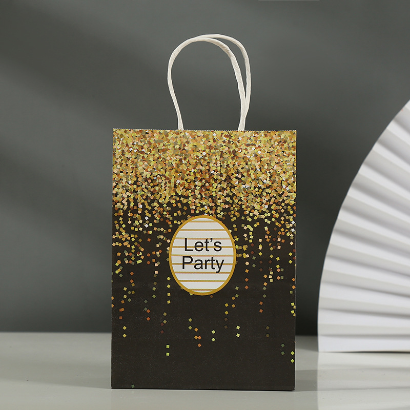 Birthday Fashion Stripe Paper Party Gift Bags display picture 3