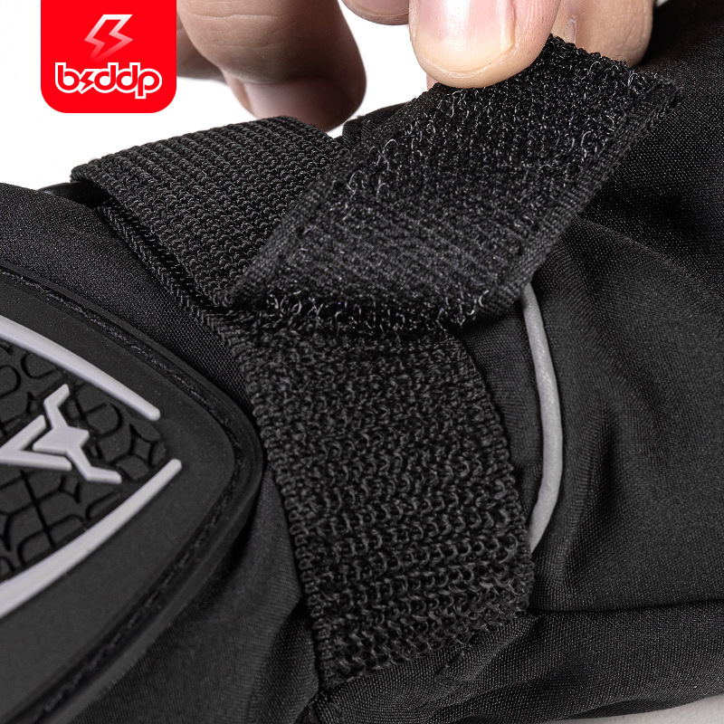Guantes calientes de motocicleta de invierno a prueba de caídas impermeables para hombres al aire libre ciclismo de pantalla táctil de esquí de lana a prueba de frío grueso