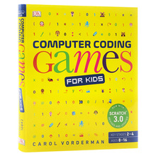 DK儿童编程游戏指南Computer Coding Games for Kid 英文原版书籍