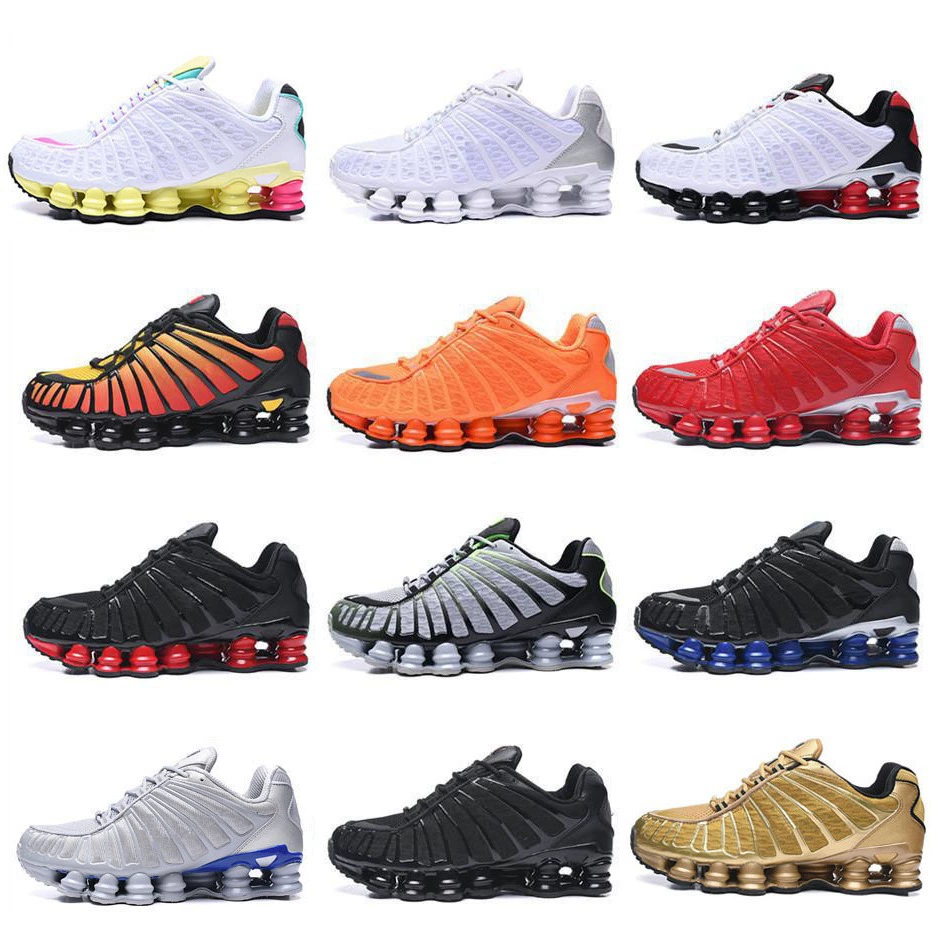 2020 AliExpress EBAY Внешняя торговля Большие размеры Мужская и женская обувь Shox кроссовки TL Pillar кроссовки 36-46