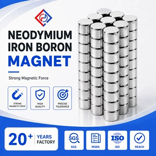 Customized neodymium iron boron magnet, round magnet